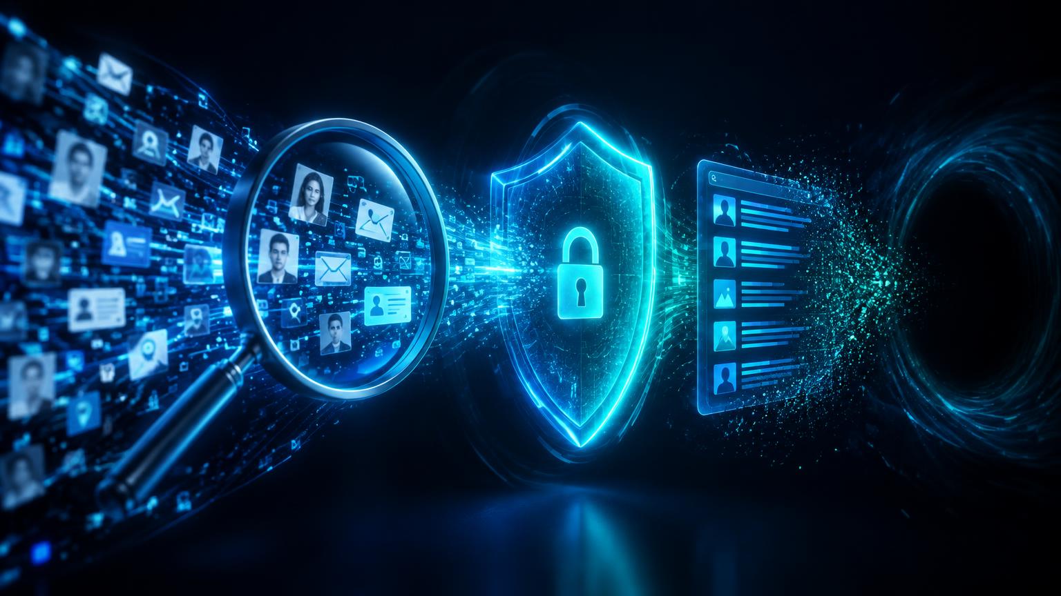 Fluxo digital de identificação, proteção e redução de exposição